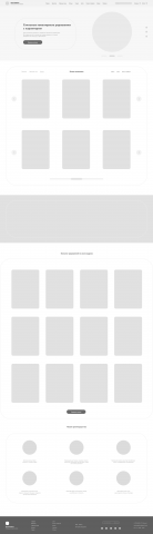 Прототип главной страницы ювелирного магазина Sapphire