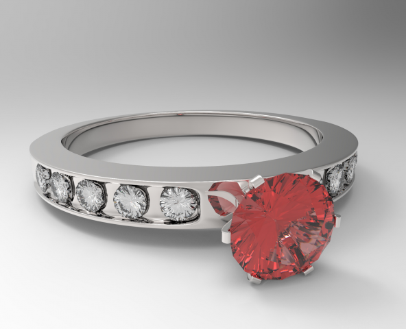 Бриллиантовое кольцо