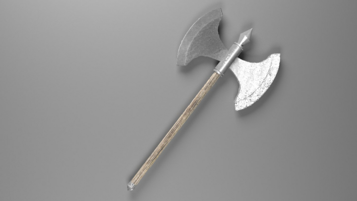 Двухлезвийный топор