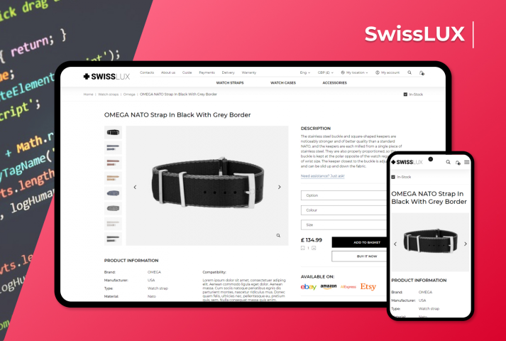 Интернет-магазин SWISSLUX