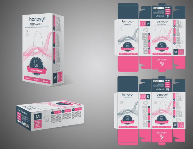Упаковка для перчаток