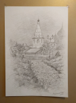 Суздаль. 2016 г. Формат А-3