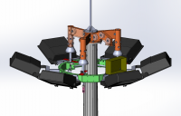 Мобильная корона наружного освещения
