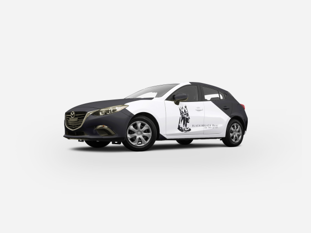 BLACKinBLACK Wear car design