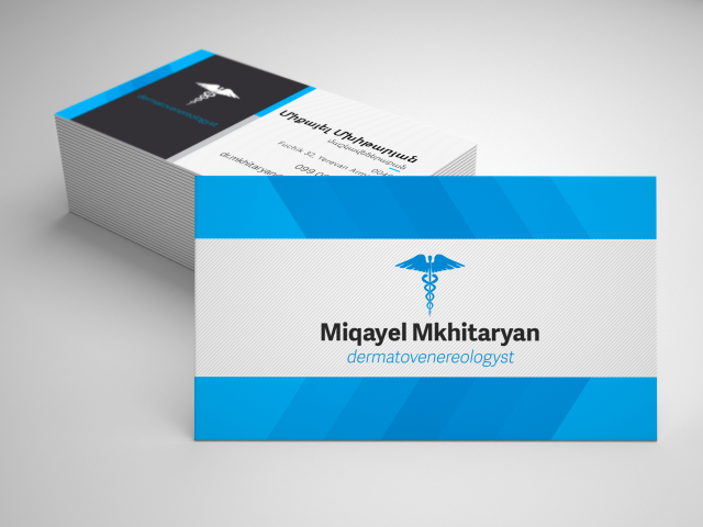 Business Card for Miqayel Mkhitaryan