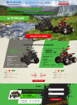 -- Landing page -- квадрациклы