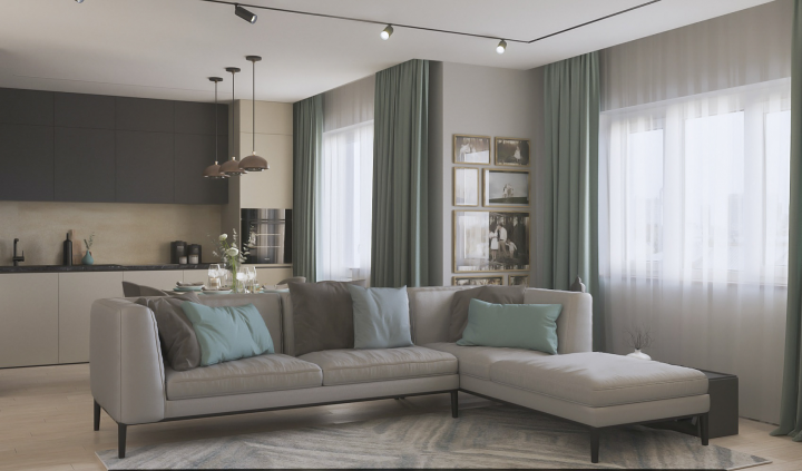 Кухня-гостиная