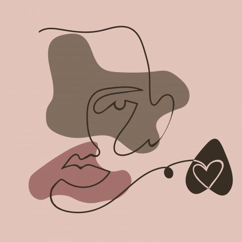 рисунок одной линией