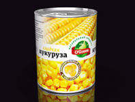 Упаковка. Кукуруза консервированная