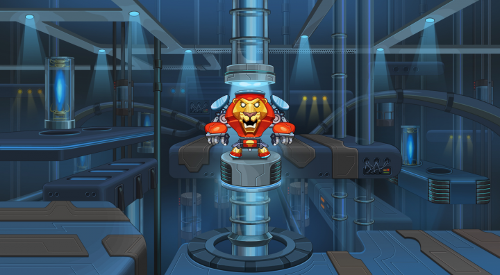 Бэкграунд для игры Mech: Steel War