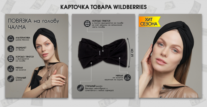 Инфографика для карточки товара WB