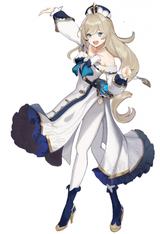 Рерайт персонажей Genshin Impact