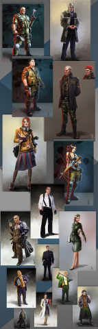 концепты персонажей