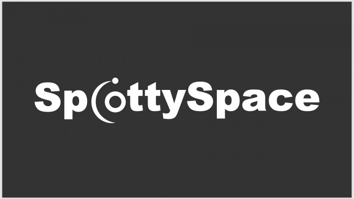 Логотип для игры SpottySpace