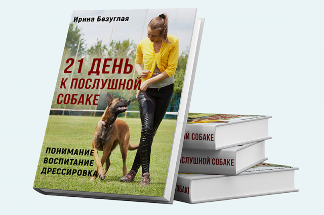Обложка книги "21 день к послушной собаке"