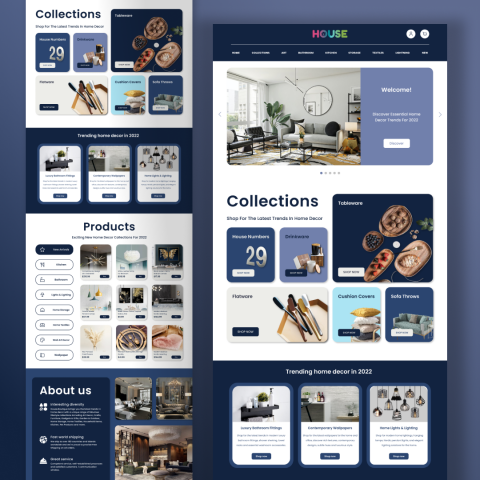 Интернет магазин домашнего декораdzusign