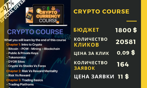 Курс по инвестированию в криптовалюты
