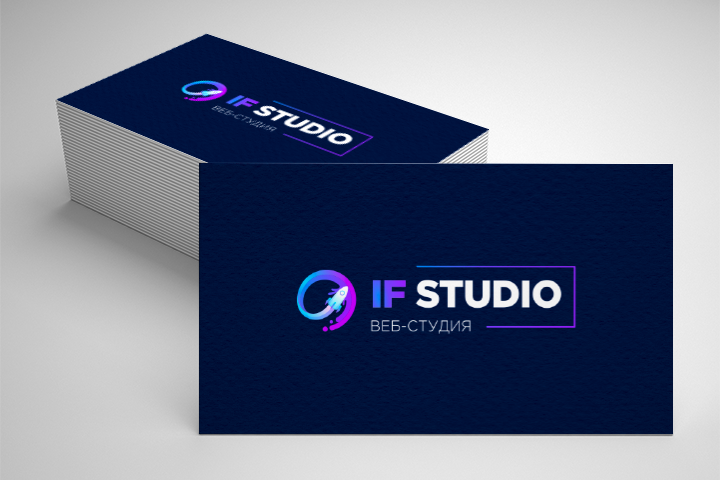 Логотип для студии Веб-разработки "IF-Studio"