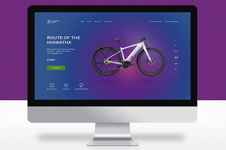 Дизайн для туристической компании