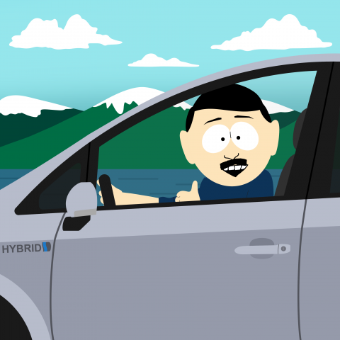 В стиле Южного парка