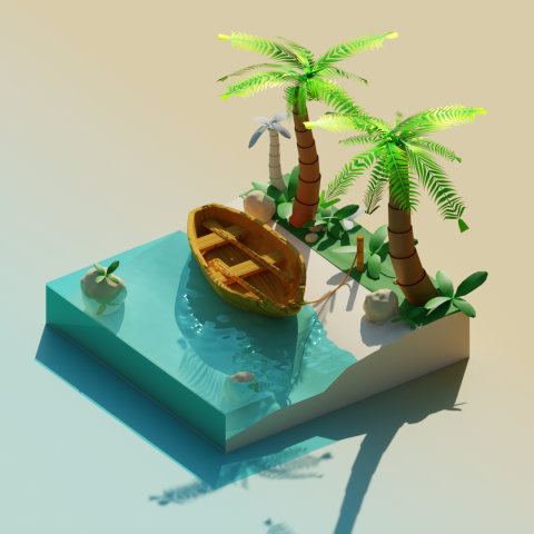 Boat on the water