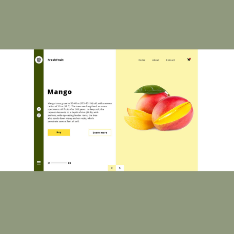 Магазин тропических фруктов