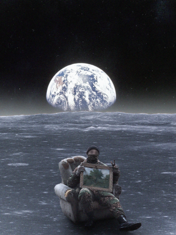 man on the moon