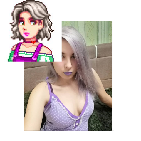 Девушка Pixel Art