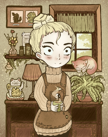 Работа в Procreate