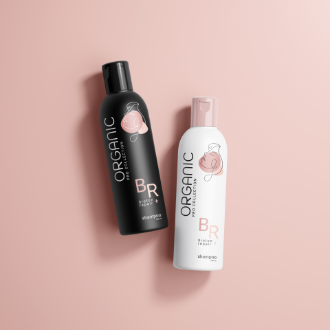 Разработка дизайна этикетки шампуня