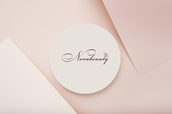 Логотип создан для магазина косметики Novabeauty