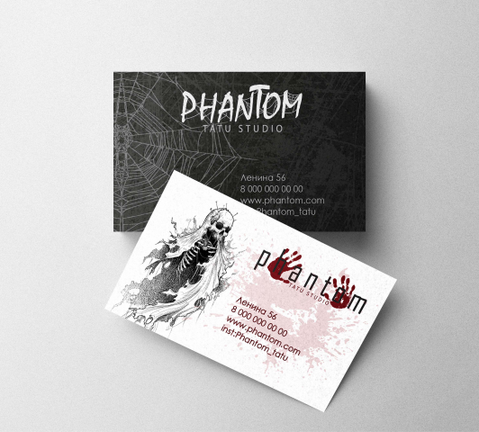 Визитка tattoo studio