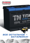 Плакат аккумуляторы TITAN