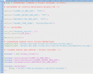 Google Calendar API. Создание события