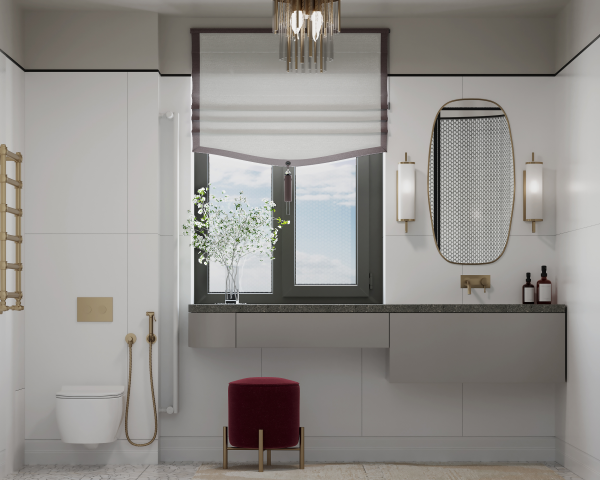 ЖК Легенда Героев. Ванная комната женская