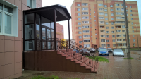 Козырек и перила