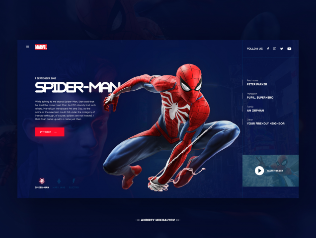 MARVEL "Человек - Паук"