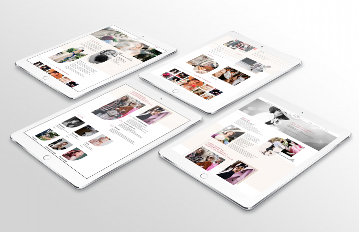 Сайт для стилиста. Франция