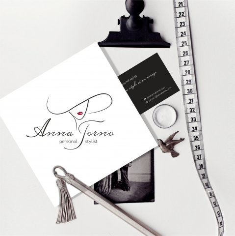 Логотип для стилиста из Франции