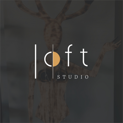 Логотип для loft студии
