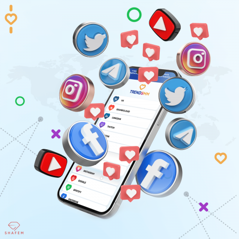 Веб-приложение для компании - TrendSmm