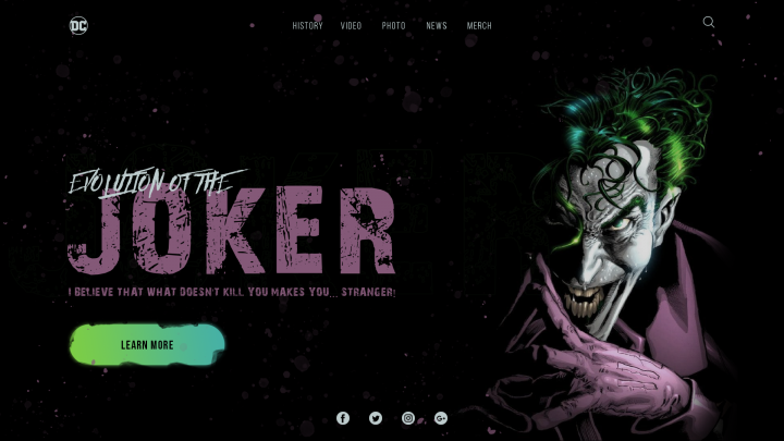 Концепция по тематике "Joker"