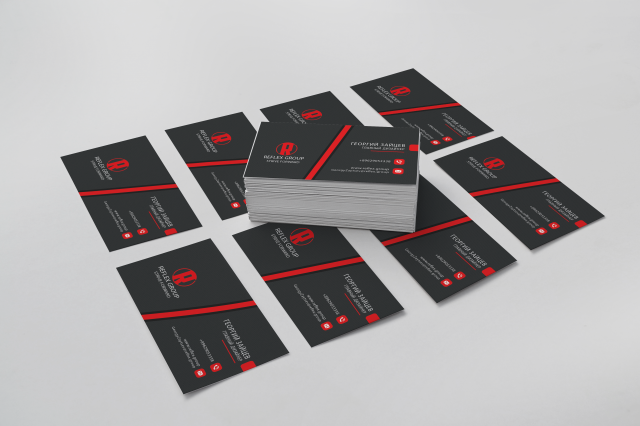 Визитка для сотрудника ReflexGroup