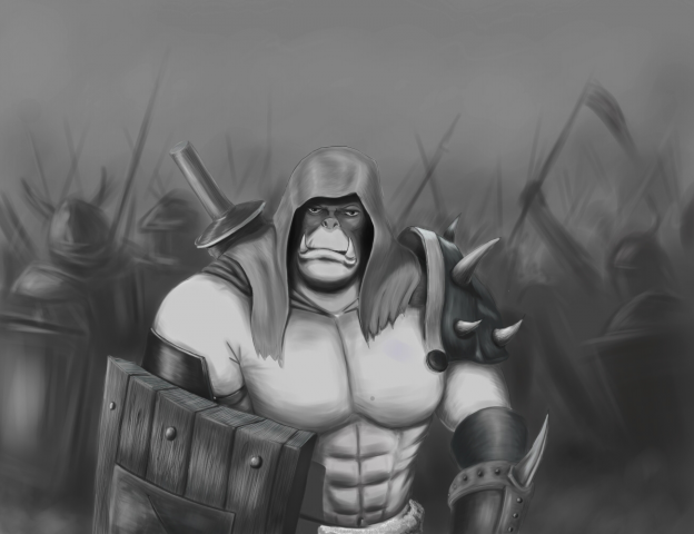Orc warrior concept