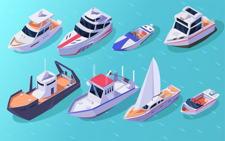 Isometric ships