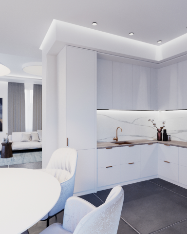 Дизайн интерьера дома 140 кв.