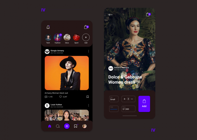 Разработка UI/UX дизайна