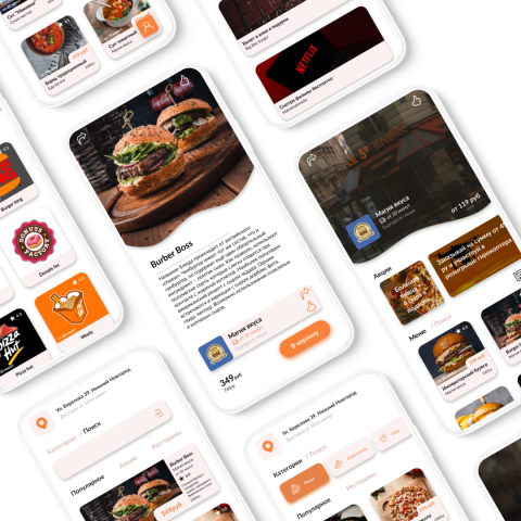 Приложение доставки Drone