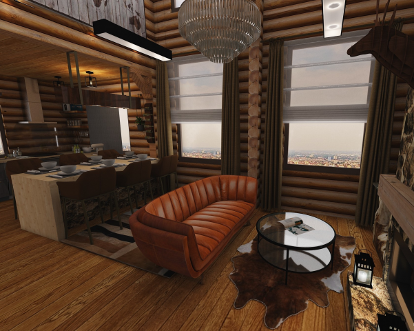 Дизайн загородного дома