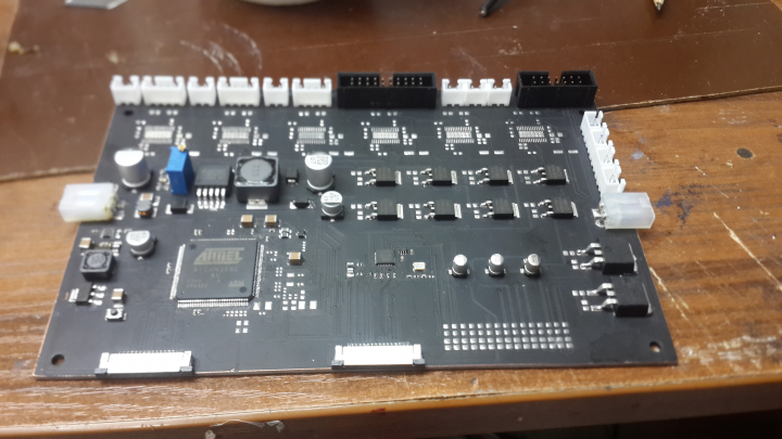 Плата управления портальной системой